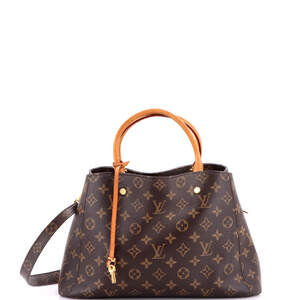 Louis Vuitton Montaigne Handbag Canvas #239782L20B